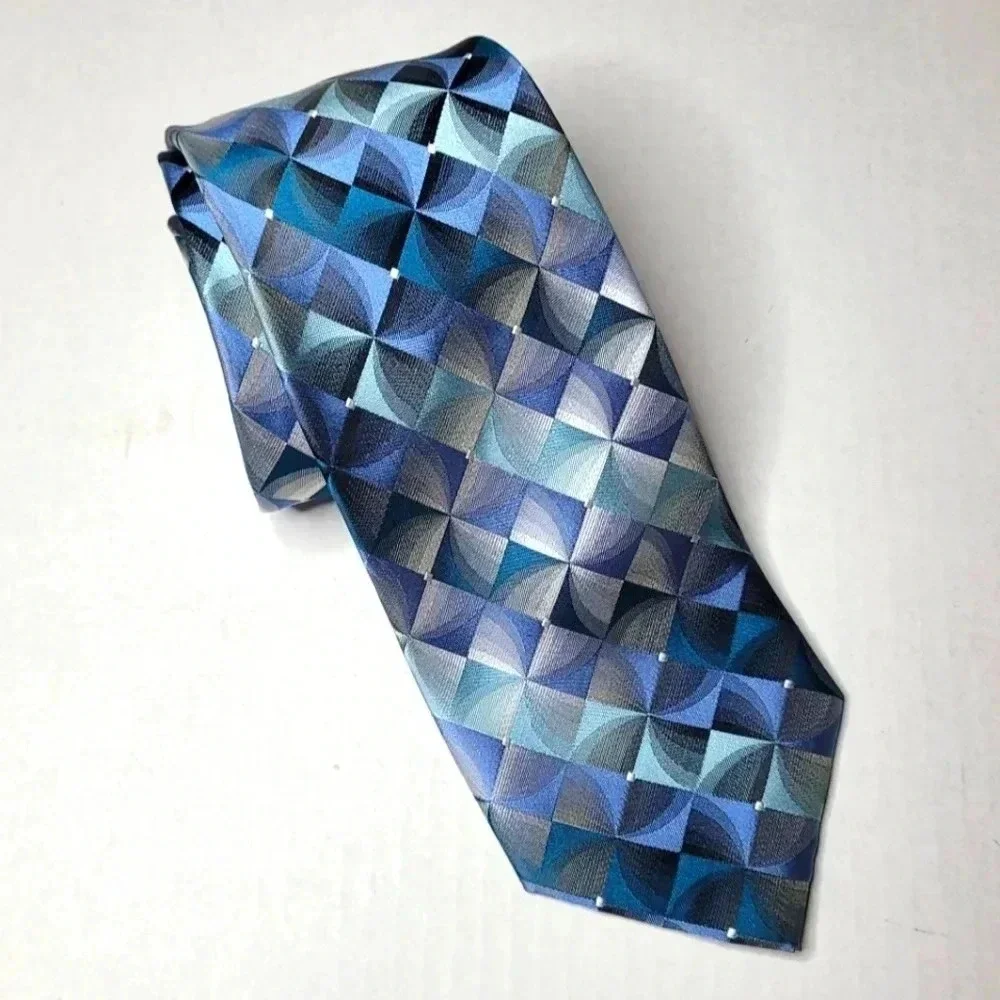Van Heusen Men's Geometric Pattern Necktie *